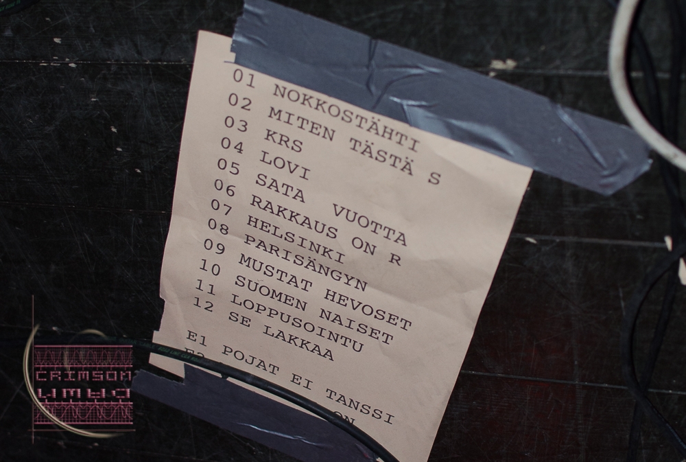 Herra Ylppö & EX set list