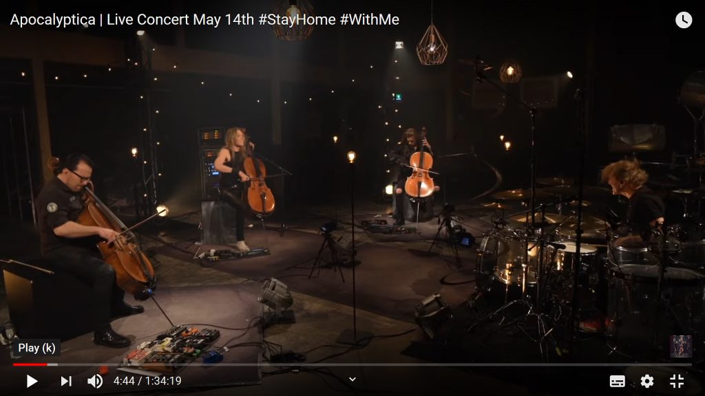 Apocalyptica Live @ Your Home 2020